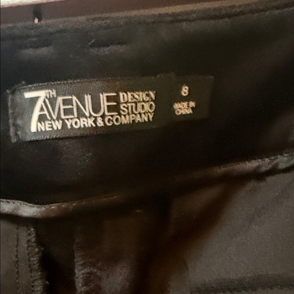 New York & Company 7th Avenue Black Trousers